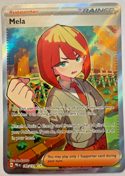 MELA Prismatic Evolutions 140/131 Pokemon Card Secret Rare Holo - Image 1