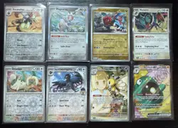 Pokemon Journey Together Lot Of 8 Pokemon Cards NM - Pack Fresh! - Image 1