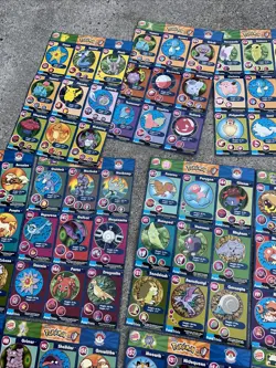 Pokemon Poke Trivia Burger King Cards 1999 Pokemon 16 Sheets Of 9 - Image 5