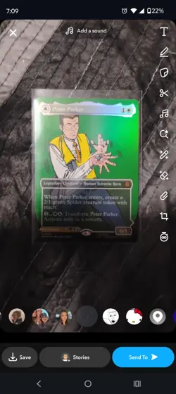Peter Parker The Amazing Spider Man (0232) Magic The Gathering Card NM - Image 1