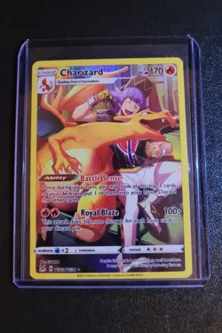 Pokemon TCG Charizard Trainer Gallery Holo Rare Card TG03/TG30 Lost Origin 2022 - Image 1