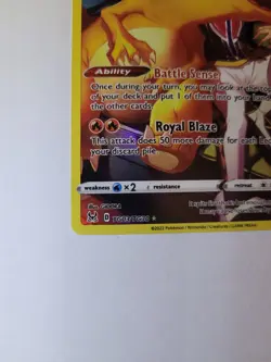Pokemon TCG Charizard Trainer Gallery Holo Rare Card TG03/TG30 Lost Origin 2022 - Image 4
