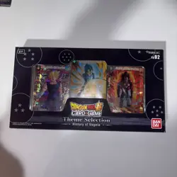 HISTORY OF VEGETA - DRAGON BALL SUPER CARD - THEME SELECTION - BANDAI -TS 02 NEW - Image 1