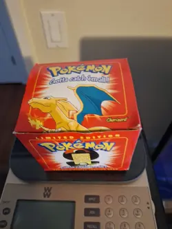 23K Gold Plated CHARIZARD Trading Card 1999 Burger King Pokemon Ball - Image 2