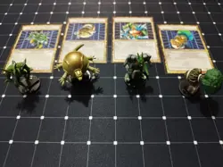 Yugioh DDM Figure & Card Custom Lot ! Dungeon dice monsters yugioh - Image 5