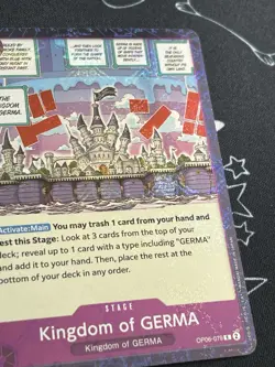 One Piece Card Game Kingdom Of GERMA OP06-079 Jolly Roger Foil English - Image 2