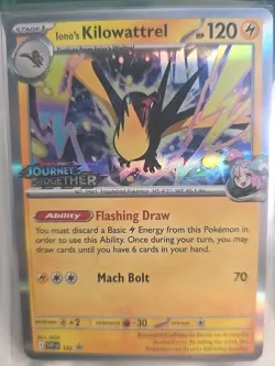 Iono's Kilowattrel - 182 (Prerelease) 182 Sv: Scarlet & Violet Promo Cards Holo - Image 1