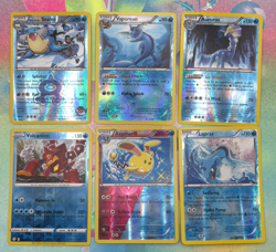 REVERSE HOLO LOT - Pokemon binder bundle rare card lot - Vaporeon, Lapras - Image 1