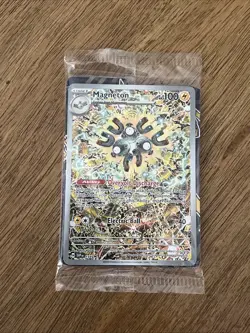 SEALED Pokemon TCG Surging Sparks Magneton ETB Promo Card #159 Mint FACTORYFRESH - Image 1