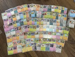 Pokemon Huge Cards Lot Holo / Reverse Lot plus bulk Destined rivals Prismatic - Image 1