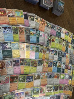 Pokemon Huge Cards Lot Holo / Reverse Lot plus bulk Destined rivals Prismatic - Image 3