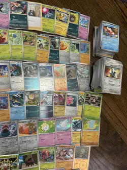 Pokemon Huge Cards Lot Holo / Reverse Lot plus bulk Destined rivals Prismatic - Image 5