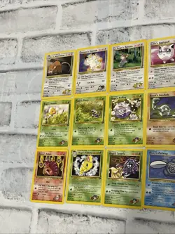 Pokemon Gym Challenge Pokemon Lot of 28 Cards Vintage Vtg Card NO DUPES - LP TCG - Image 2
