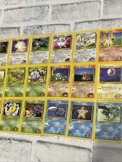 Pokemon Gym Challenge Pokemon Lot of 28 Cards Vintage Vtg Card NO DUPES - LP TCG - Image 3