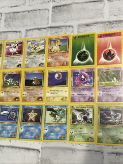 Pokemon Gym Challenge Pokemon Lot of 28 Cards Vintage Vtg Card NO DUPES - LP TCG - Image 4