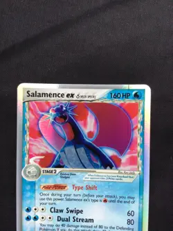 Pokemon Cards: EX Dragon Frontiers Rare Holo: Salamence EX 98/101 - Image 2
