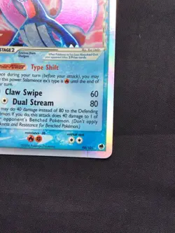 Pokemon Cards: EX Dragon Frontiers Rare Holo: Salamence EX 98/101 - Image 5