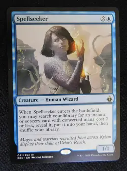 Magic the Gathering - Spellseeker NM Battlebond (BBD) 041/254 Regular Rare - Image 2