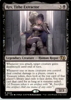 Rev, Tithe Extractor (Anime) R Foundations Jumpstart 45 NM - Image 1