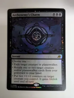 MTG - Archenemy's Charm - R - EOE - Foil - 88 - Image 1