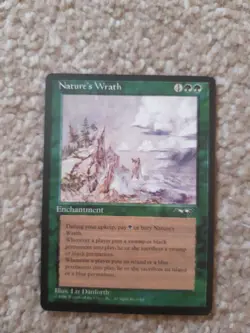 MTG 1 x Nature's Wrath - Alliances - Image 1