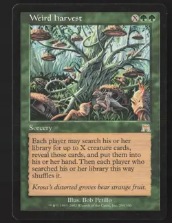 2x Weird Harvest Onslaught Magic The Gathering MTG Qty 2 $0.99 shipping - Image 3