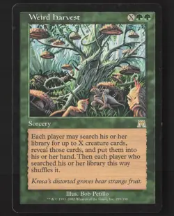 2x Weird Harvest Onslaught Magic The Gathering MTG Qty 2 $0.99 shipping - Image 5