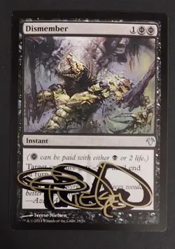 MTG - Magic: The Gathering - Dismember - MED14 (LP) (SIGNED) - Image 1