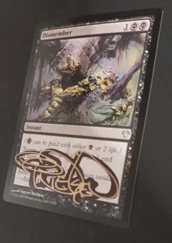 MTG - Magic: The Gathering - Dismember - MED14 (LP) (SIGNED) - Image 2