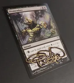 MTG - Magic: The Gathering - Dismember - MED14 (LP) (SIGNED) - Image 3