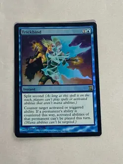 MTG FOIL Trickbind Time Spiral Magic the Gathering - Image 1
