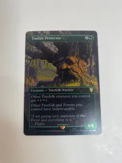 Timber Protector (Borderless)- LTC - (Magic: The Gathering) Cardboard Friends NM - Image 1