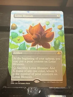 Lotus Blossom (Borderless) Dominaria Remastered Regular - Image 1