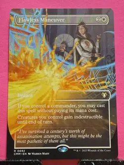 Flawless Maneuver (Borderless) Commander Masters Regular - Image 1