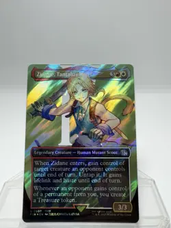 Zidane, Tantalus Thief X1 Mtg Final Fantasy Nm Surge Foil Borderless 0550 - Image 2