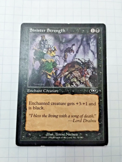 MTG Sinister Strength Planeshift 54/143 Regular Common - Image 1