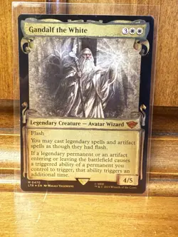 Gandalf the White (Showcase Scrolls) Universes Beyond: the Lord of the Rings:... - Image 1