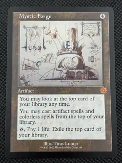 Mystic Forge (Schematic) 99 Normal The Brothers' War: Retro Frame Artifacts NM M - Image 1