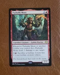 NM Pashalik Mons 133/261 Dominaria Remastered DMR - Image 1