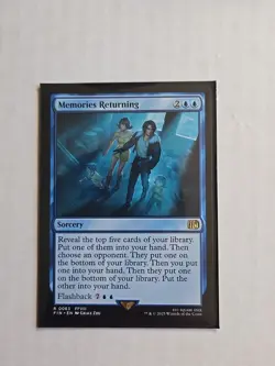 Memories Returning - Final Fantasy - NM - MTG Magic - Rare - Sorcery - Image 1