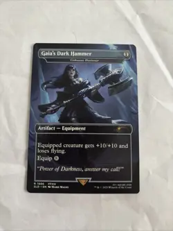 Gaia's Dark Hammer - Colossus Hammer Secret Lair Drop Regular - Image 1