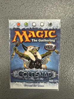 Magic The Gathering Cold snap Deck Beyond The Grave Brand New *Factory Sealed* - Image 1