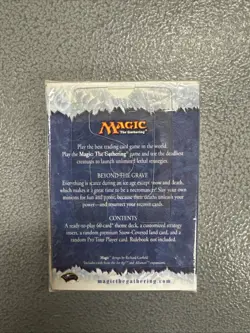 Magic The Gathering Cold snap Deck Beyond The Grave Brand New *Factory Sealed* - Image 2