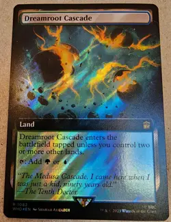 Dreamroot Cascade - #1082 Surge Foil (Extended Art) - Doctor Who - Mtg - Image 1