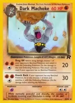 Dark Machoke (#40/82) - Unlimited OS - Team Rocket LP Pokemon - Image 1
