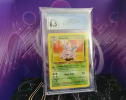 Nidorino 37/102 - 1999 Pokemon Base Set Unlimited CGC 8.5 NM/Mint - WOTC Vintage - Image 1