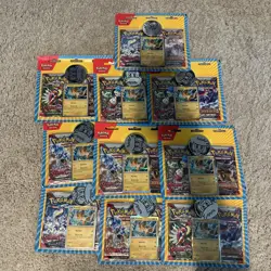 Lot of 10 Pokemon TCG Scarlet & Violet + Paldea Evolved Blister 2 Pack Pawmot - Image 1