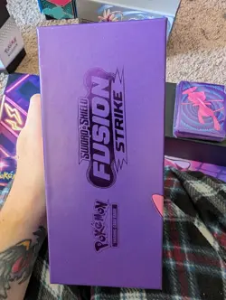 Pokemon Fusion Strike Elite Trainer Box ETB - Empty w/ Sleeves - Image 4