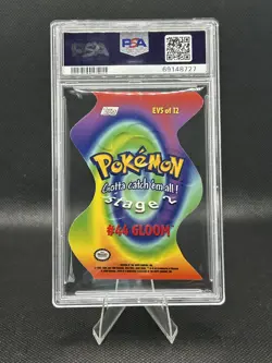 2000 Topps Pokemon TV Animation Series 2 #44 Gloom D/C EV5 - PSA 6 - Image 2