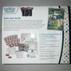 Pokemon TCG 151 Elite Trainer Box ETB Scarlet & Violet Rare (Tears on Box) - Image 3